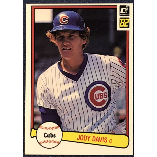 1982 DONRUSS BASEBALL JODY DAVIS ROOKIE CARD