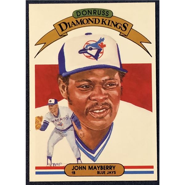 1982 DONRUSS BASEBALL JOHN MAYBERRY