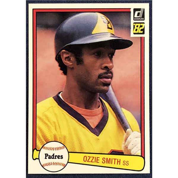 1982 DONRUSS BASEBALL OZZIE SMITH (HOF)