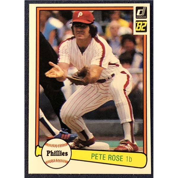 1982 DONRUSS BASEBALL PETE ROSE