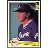 Image 1 : 1982 DONRUSS BASEBALL PHIL NIEKRO (HOF)