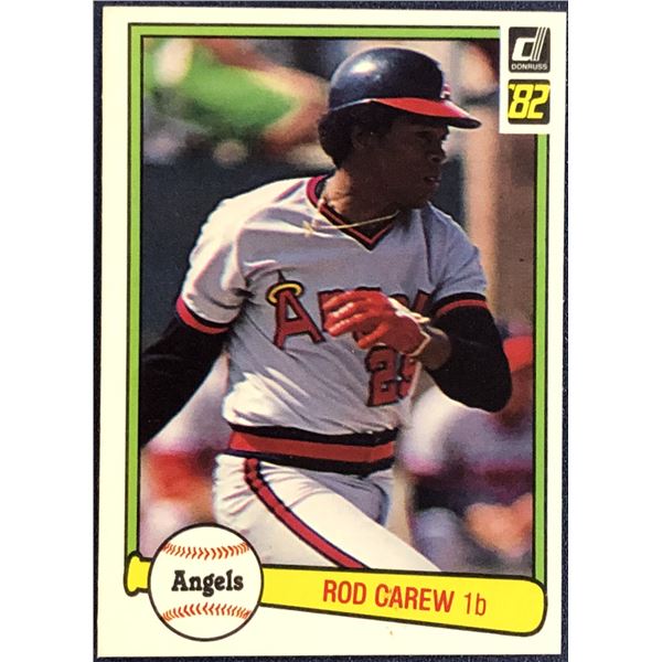 1982 DONRUSS BASEBALL ROD CAREW (HOF)