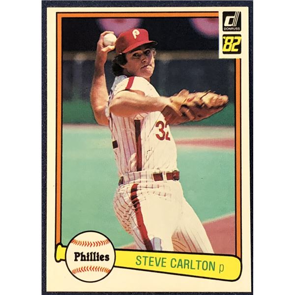 1982 DONRUSS BASEBALL STEVE CARLTON (HOF)