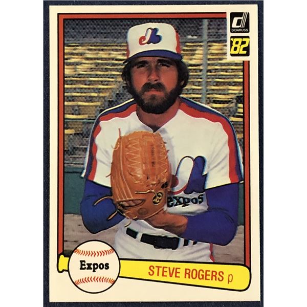1982 DONRUSS BASEBALL STEVE ROGERS