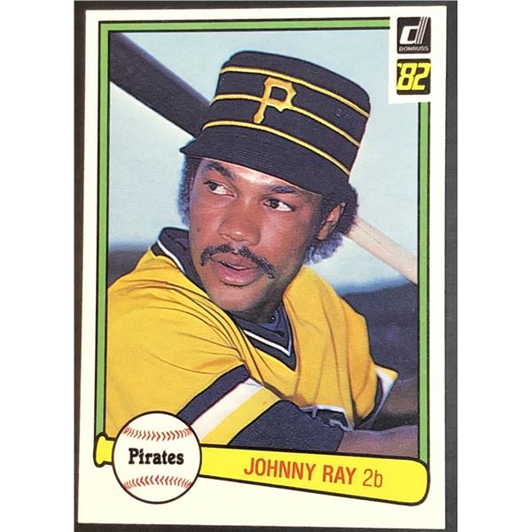 1982 DONRUSS JOHNNY RAY ROOKIE CARD