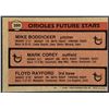 Image 2 : 1982 TOPPS MIKE BODDICKER ROOKIE CARD