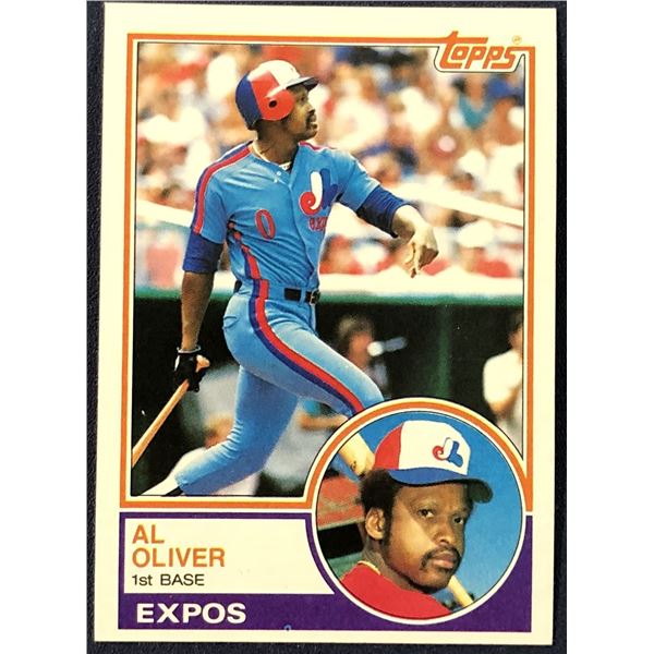 1983 TOPPS AL OLIVER