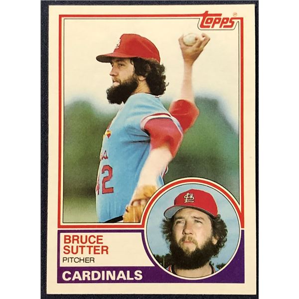 1983 TOPPS BRUCE SUTTER (HOF)