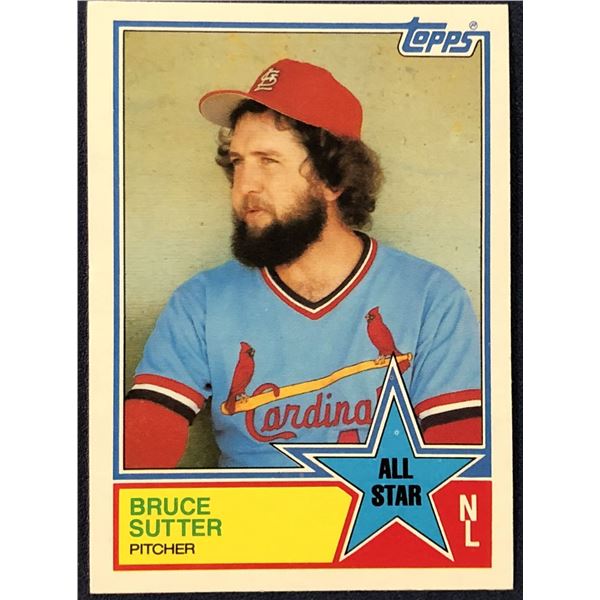 1983 TOPPS BRUCE SUTTER (HOF)
