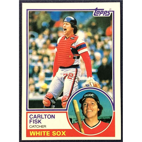 1983 TOPPS CARLTON FISK (HOF)