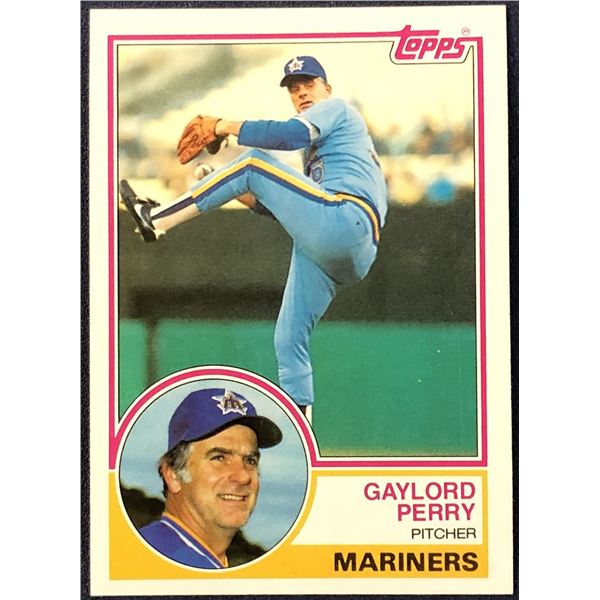 1983 TOPPS GAYLORD PERRY (HOF)