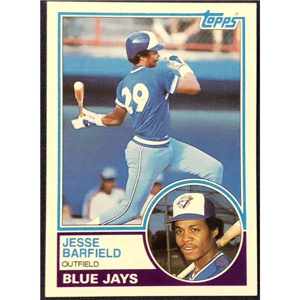1983 TOPPS JESSE BARFIELD