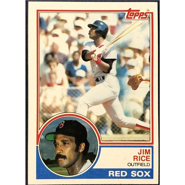 1983 TOPPS JIM RICE