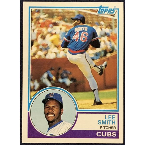 1983 TOPPS LEE SMITH (HOF)