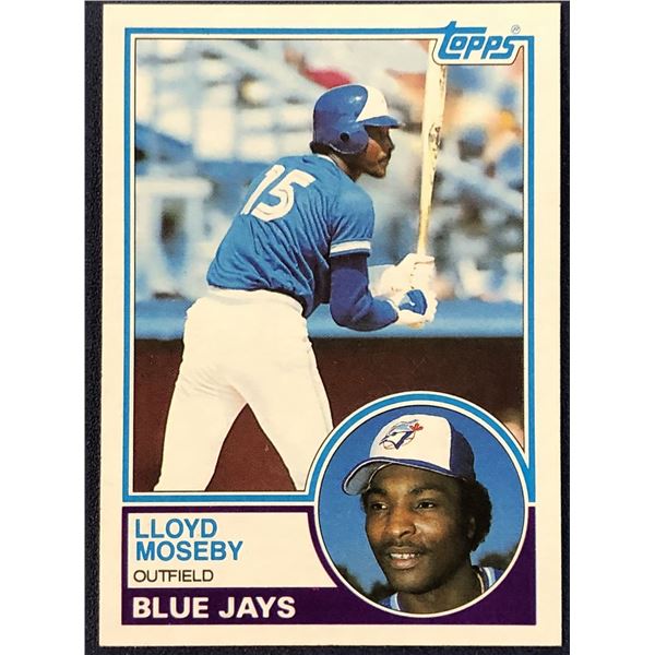 1983 TOPPS LLOYD MOSEBY