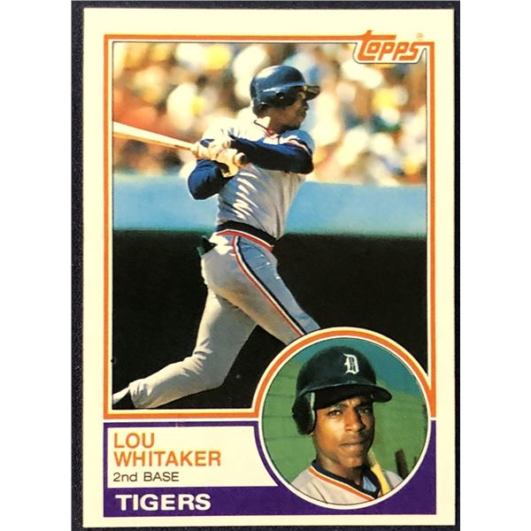 1983 TOPPS LOU WHITAKER