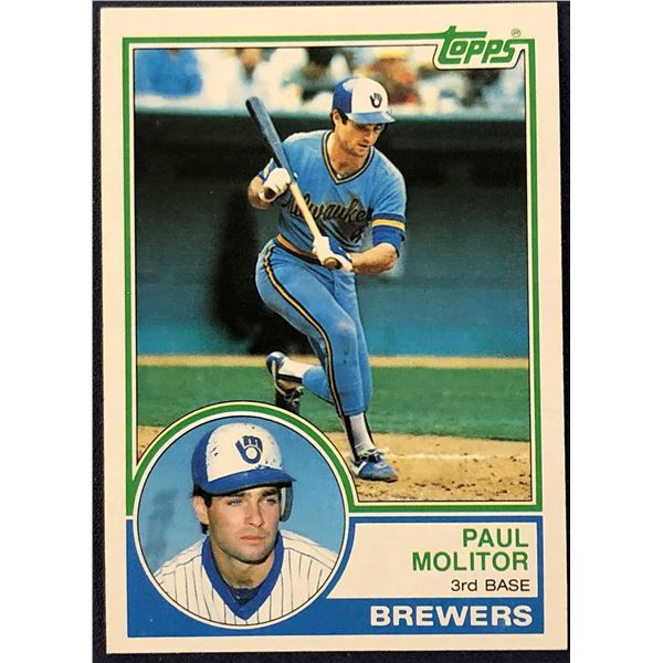 1983 TOPPS PAUL MOLITOR (HOF)