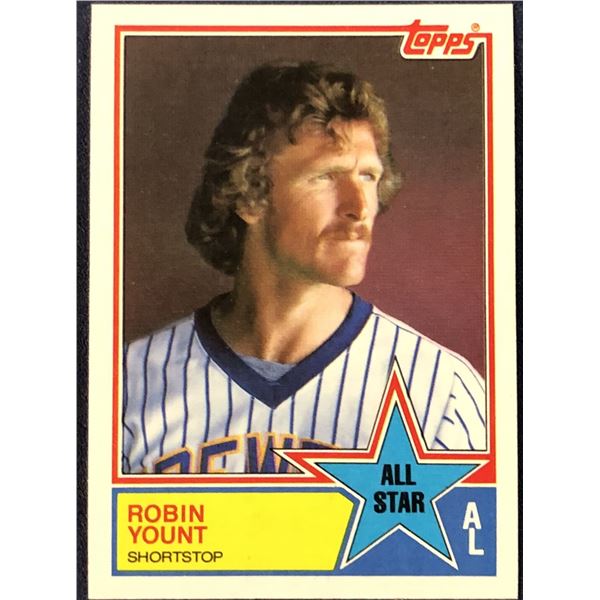 1983 TOPPS ROBIN YOUNT (HOF)