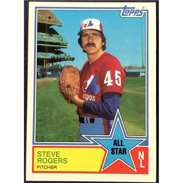 1983 TOPPS STEVE ROGERS