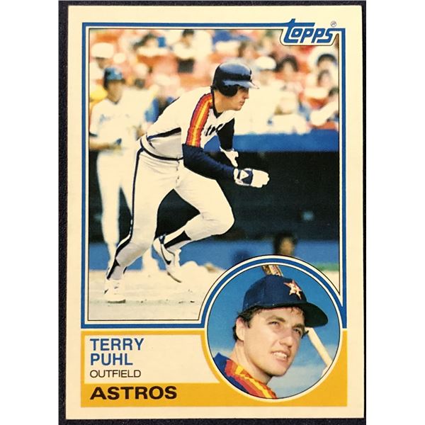 1983 TOPPS TERRY PUHL