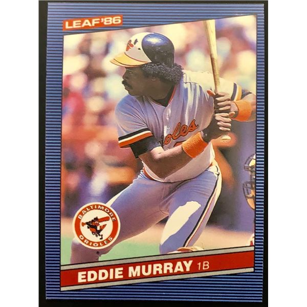 1986 LEAF EDDIE MURRAY (HOF)