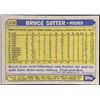 Image 2 : 1987 TOPPS BRUCE SUTTER (HOF)
