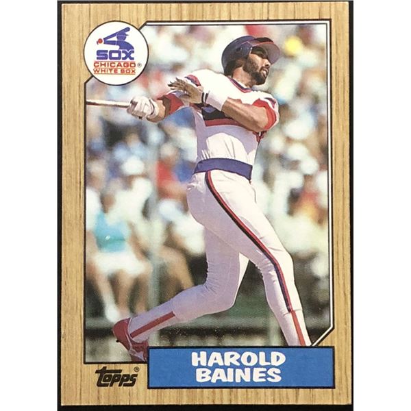 1987 TOPPS HAROLD BAINES (HOF)