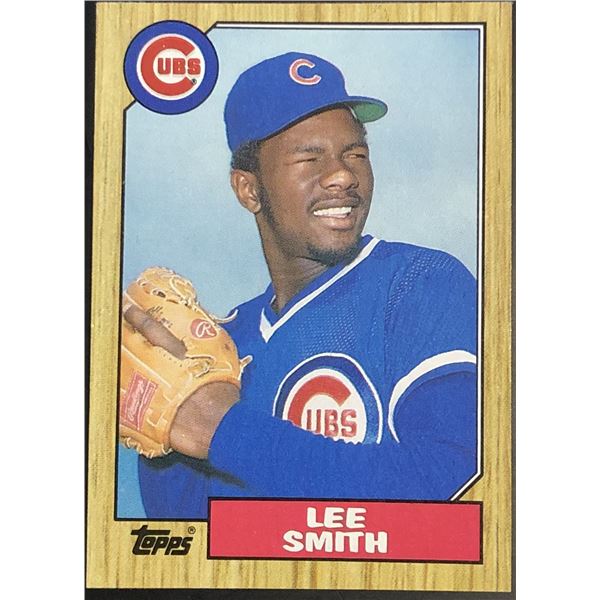 1987 TOPPS LEE SMITH (HOF)