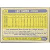 Image 2 : 1987 TOPPS LEE SMITH (HOF)