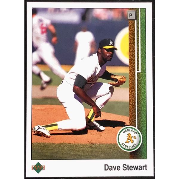 1989 UPPER DECK DAVE STEWART