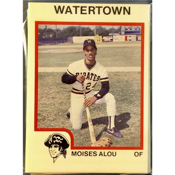 1987 PRO CARDS MiLB WATERTOWN PIRATES TEAM SET - MOISES ALOU