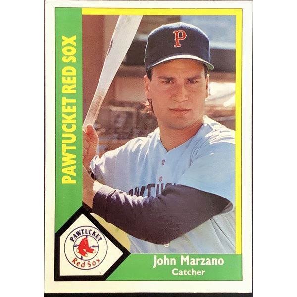1990 CMC INTERNATIONAL LEAGUE - JOHN MARZANO ROOKIE CARD