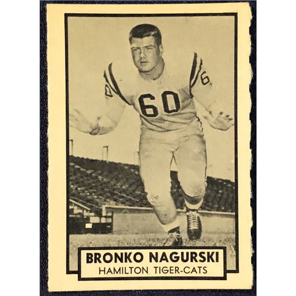 1962 O-PEE-CHEE CFL BRONKO NAGURSKI
