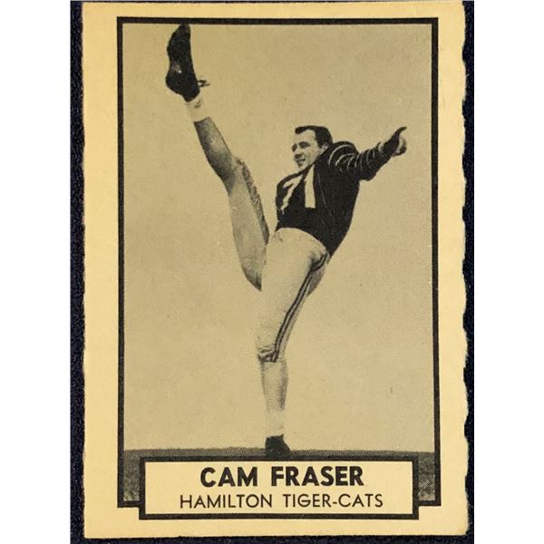 1962 O-PEE-CHEE CFL CAM FRASER
