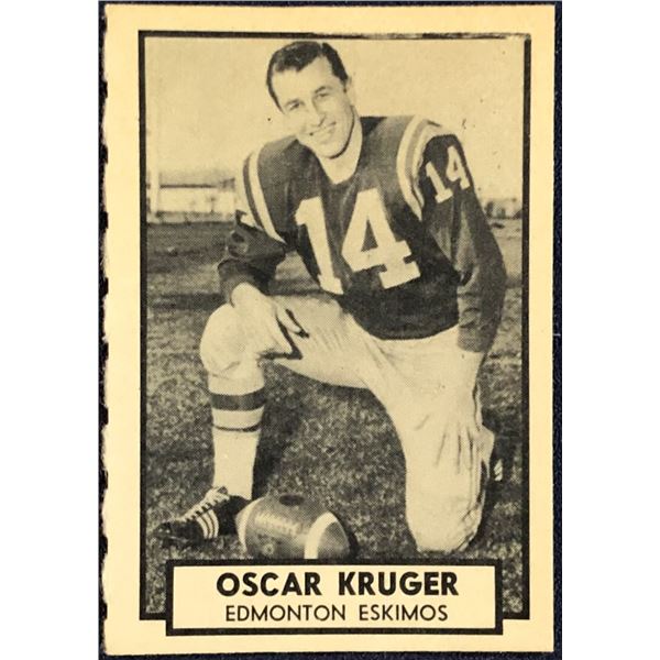 1962 O-PEE-CHEE CFL OSCAR KRUGER