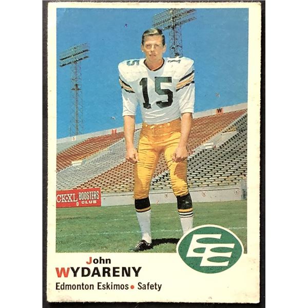 1970 O-PEE-CHEE CFL JOHN WYDARENY