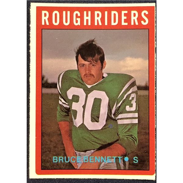 1972 O-PEE-CHEE CFL BRUCE BENNETT