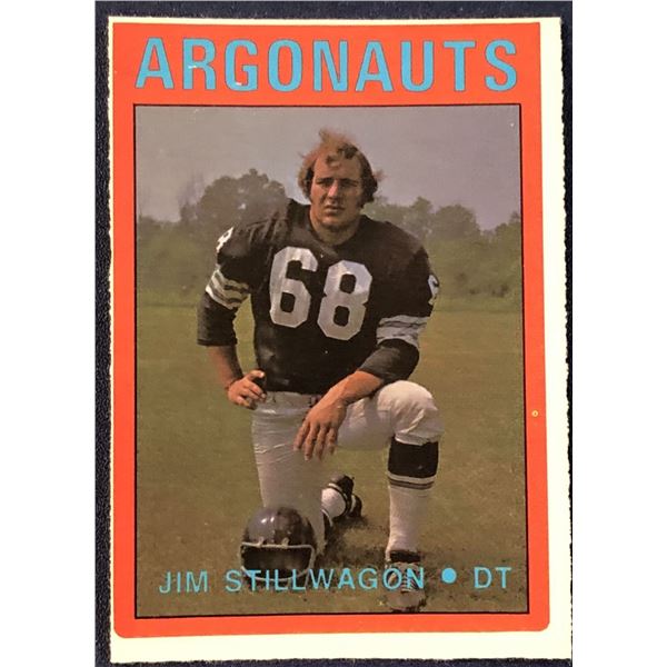 1972 O-PEE-CHEE CFL JIM STILLWAGON