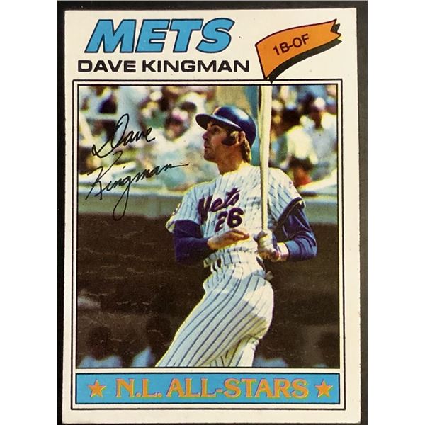 1977 TOPPS DAVE KINGMAN