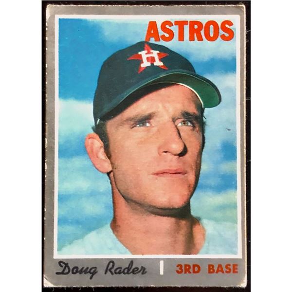 1970 O-PEE-CHEE DOUG RADER