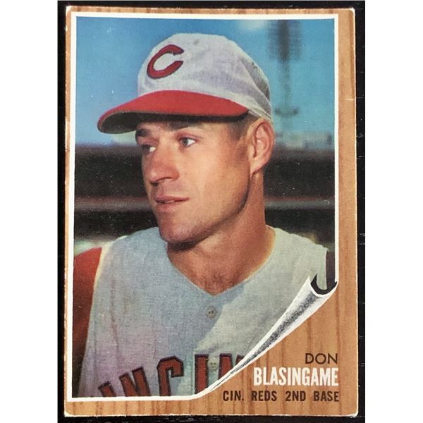 1962 TOPPS DON BLASINGAME