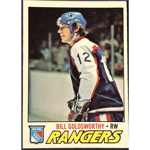 1977-78 O-PEE-CHEE NHL BILL GOLDSWORTHY