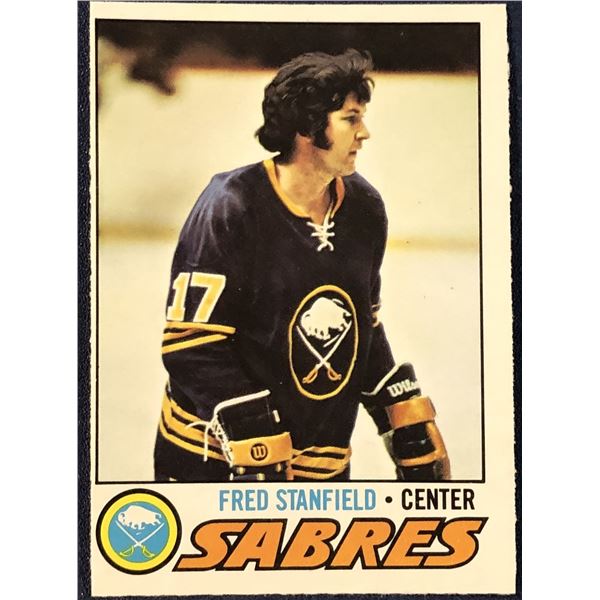 1977-78 O-PEE-CHEE NHL FRED STANFIELD