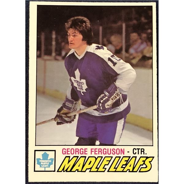 1977-78 O-PEE-CHEE NHL GEORGE FERGUSON