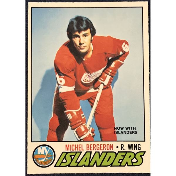 1977-78 O-PEE-CHEE NHL MICHEL BERGERON