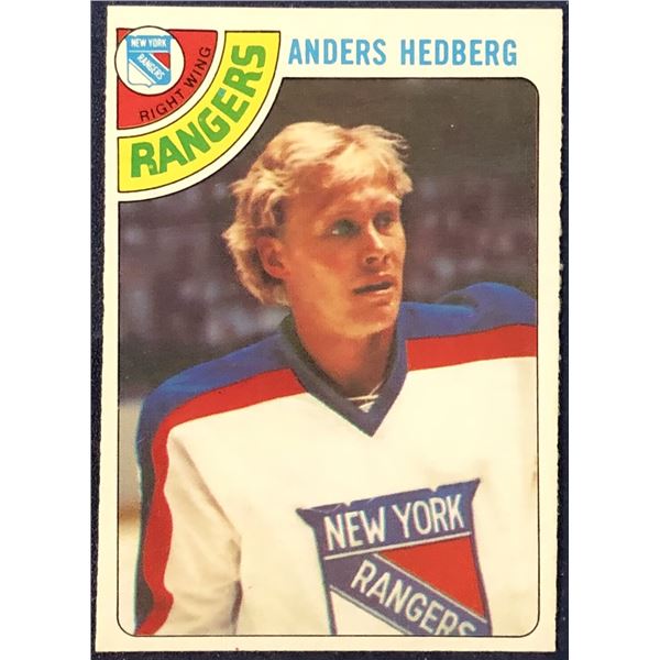1978-79 O-PEE-CHEE NHL ANDERS HEDBERG