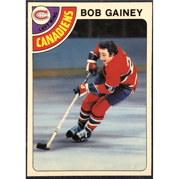 1978-79 O-PEE-CHEE NHL BOB GAINEY (HOF)
