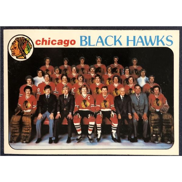 1978-79 O-PEE-CHEE NHL CHICAGO BLACKHAWKS