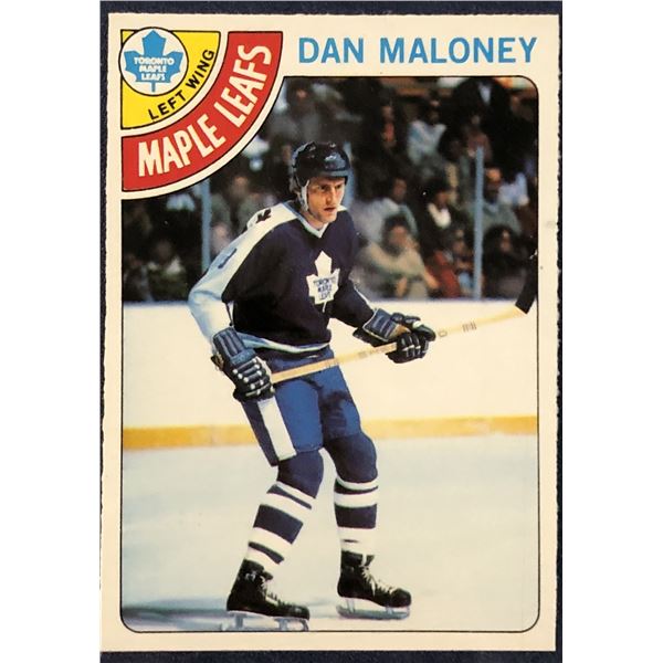 1978-79 O-PEE-CHEE NHL DAN MALONEY
