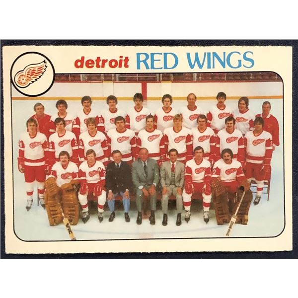 1978-79 O-PEE-CHEE NHL DETROIT RED WINGS